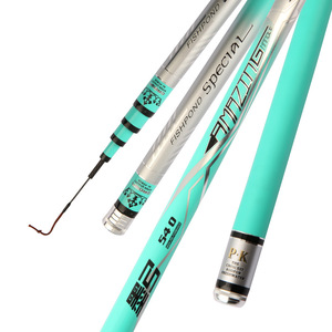 Caña de Pescar Mogong 28 Tuning Taiwan de 6m, Fibra de Carbono, Acción Media-Rápida, para Pesca de Carpa con Flotador, Venta Directa de Fábrica - Product Image 3