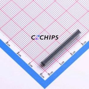 MLE-132-01-G-DV-A Pin Socket SMD,P=1mm Connector ( Pitch: 1mm )( Row Spacing: 1mm )( Mounting Type: Vertical Mount ) - Product Image 1