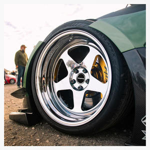 15 inch, 17 inch, 18 inch, 20 inch, 22 inch 2-delige diepe concave velgen gesmeed 5x114.3 5x130 4x100 chroom wiel voor Audi BMW Mercedes Benz Porsche - Product Image 1