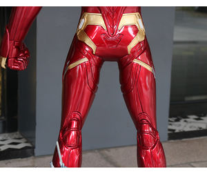 Replica di Fabbrica in Scala <span class=keywords><strong>1</strong></span>:<span class=keywords><strong>1</strong></span> di <span class=keywords><strong>Iron</strong></span> <span class=keywords><strong>Man</strong></span>, Action Figure Personalizzata dal Film, Statua a Grandezza Naturale di <span class=keywords><strong>Iron</strong></span> <span class=keywords><strong>Man</strong></span> in Fibra di Vetro e Resina - Product Image 5