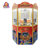 Machines de jeux d'arcade à 6 joueurs Poussoir à pièces Poussoir à quart Poussoir à pièces Distributeur automatique de pièces Style chaud à vendre