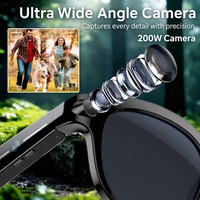 Lunettes Intelligentes M89 AI avec Traduction Instantanée, Verres Photochromiques, Caméra HD, Appel Sans Fil et Assistant Vocal