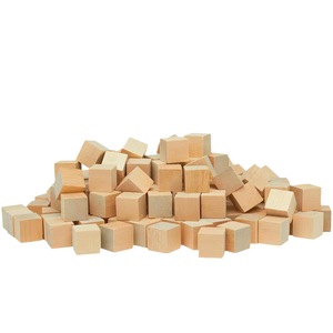 Đa-Kích Thước Rắn Gỗ Tự Nhiên Cubes <span class=keywords><strong>Cube</strong></span> Set Bằng Gỗ Thủ Công Stackable Xây Dựng Khối Cho Gỗ Thủ Công Mỹ Nghệ - Product Image 2