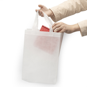 Bolsas <span class=keywords><strong>de</strong></span> compras reutilizables biodegradables, no tejidas, ecológicas, con logotipo - Product Image 4