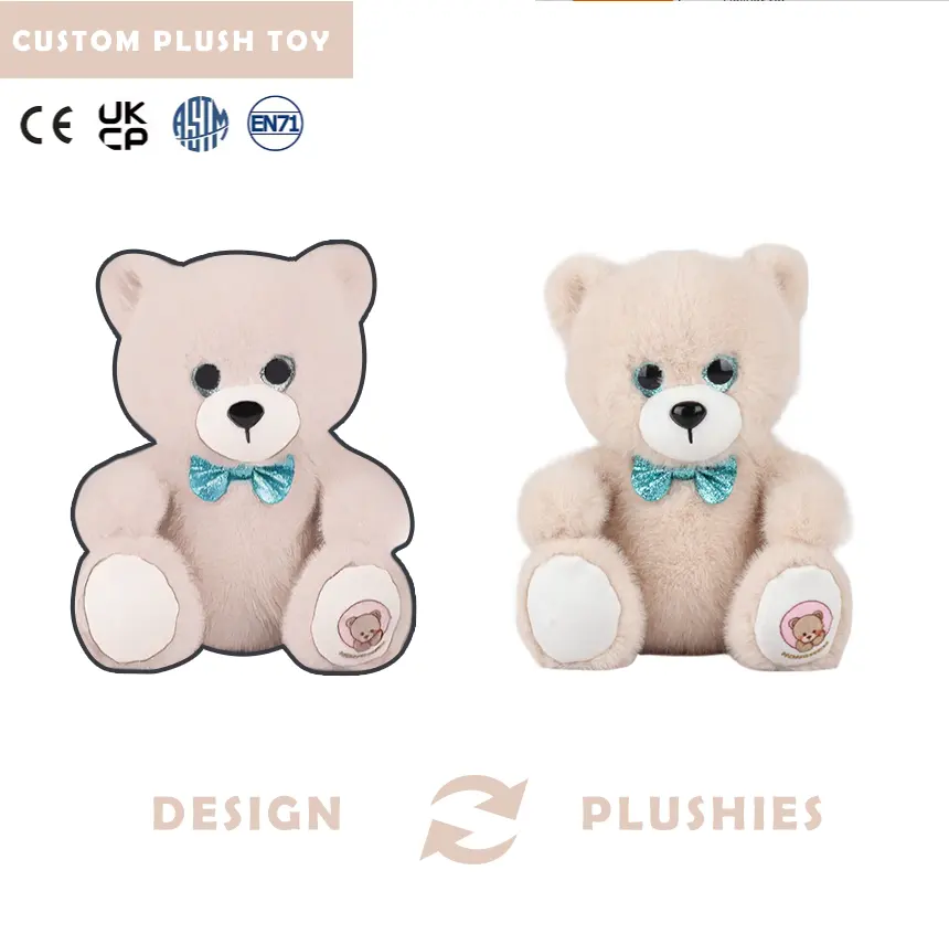 Fabbrica OEM Design personalizzato cartone animato peluche peluche giocattolo personalizzato per fare