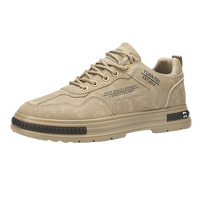 Vente en gros d'usine de chaussures de sport décontractées pour hommes semelle en caoutchouc respirante imperméable avec doublure antidérapante style de marche tendance