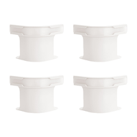 4 attaches de drap de lit robustes à verrouillage Zumber, clips de maintien pour draps de toutes tailles, maintien ferme des draps de matelas
