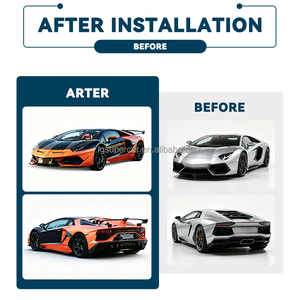 Vente flash - Kit carrosserie en fibre de carbone style <span class=keywords><strong>SVJ</strong></span> pour <span class=keywords><strong>Lamborghini</strong></span> <span class=keywords><strong>Aventador</strong></span> LP700 LP720 LP750 - Product Image 5