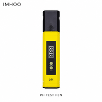 Stylo pH-mètre avec batterie au lithium intégrée, précision 0,01, testeur numérique LCD pour l'eau, l'aquarium, la piscine, l'hydroponie, l'eau potable