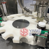 Ligne de production automatique YB-J4B à 4 têtes pour le remplissage de pâte de sauce chili, sauce pimentée et sauce harissa - Fabricant - Vente chaude