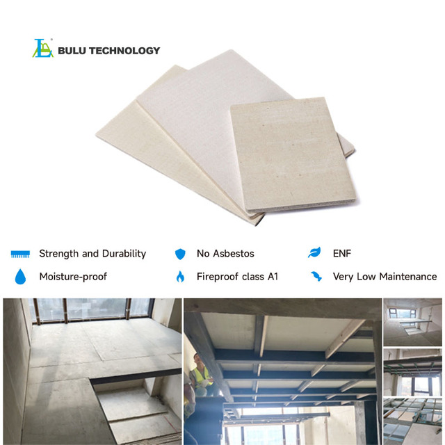 High Quality Fireproof Subfloor Steel Frame Structural Mgo Board Magnesium Oxide Wall Panel
