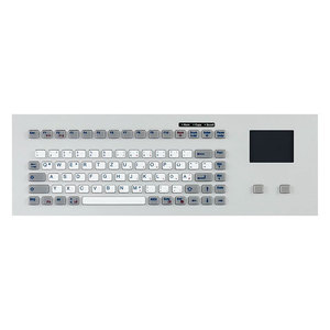 InduKey Industrial <b>Keyboard</b> TKV-012-12-QUAD-DGI-IP65-MODUL-MATRIX Metal Keypad For Industry Use - Product Image 2
