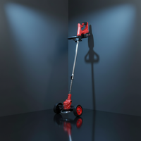 Tondeuse à gazon électrique OEM S--153, petite tondeuse à gazon domestique à batterie lithium, coupe-herbe multifonction pour le désherbage du jardin