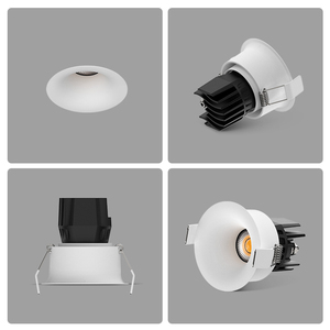 XRZLux moderno <span class=keywords><strong>10W</strong></span> <span class=keywords><strong>LED</strong></span> COB Downlight ETL incasso IP65 impermeabile in alluminio Anti-riflesso faretto alta CRI 97 3 anni di garanzia per - Product Image 2