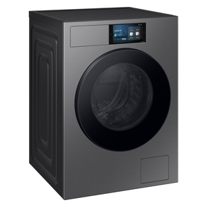 Lavadora de carga frontal con pantalla táctil LCD de la marca Bespoke AI Home, modelo WF90F09C4SU3, estándar frontal de 9 kg para el hogar. - Product Image 1