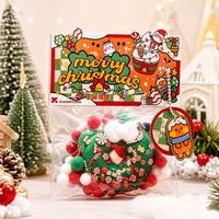 Nouvel ensemble de 12 jouets squishy de Noël unisexe en TPR à rebond lent, Père Noël, renne, bonhomme de neige, jouets anti-stress à presser 14+