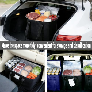 Lunch <b>Cooler</b> <b>Bag</b> Custom Logo Reusable <b>Small</b> 6 Can Non Woven Insulated Thermal <b>Bags</b> with Long Handle - Product Image 4