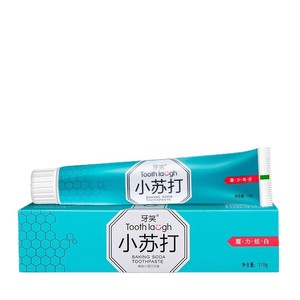Dentifrice au bicarbonate de soude Tooth Laugh 110g, blanchissant, saveur menthe, soin buccal pour adultes - Product Image 2