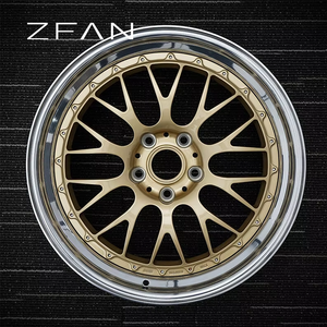 Jantes ZFAN Polish Gold Chrome Concave Deep Dish 17-26 pouces 5x112 5x114 5x120 pour Urus BMW <span class=keywords><strong>Porsche</strong></span> Land Rover - Product Image 2