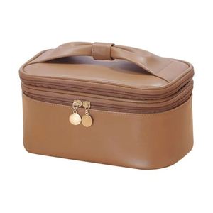 Estuche de Maquillaje con Asa Superior y Logotipo Personalizado, Bolsa Organizadora de Cosméticos de Viaje - Product Image 2