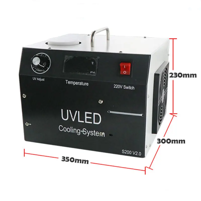 Draagbare UV-Uithardende Lamp Hoge Intensiteit UV-Bestralingsoutput 395nm UV-Uithardingslicht Geschikt Voor Dx5-printkoppen
