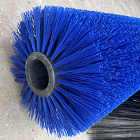Brosse à rouleaux principale en poils PPN bleus pour balayeuse Johnston VT650 651, pièce détachée pour équipement de nettoyage
