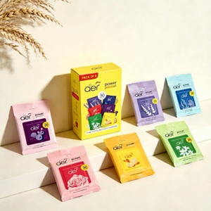 Désodorisant de voiture en gel suspendu écologique Aer Power Pocket Tangy Delight, parfum longue durée 30 jours - Product Image 1