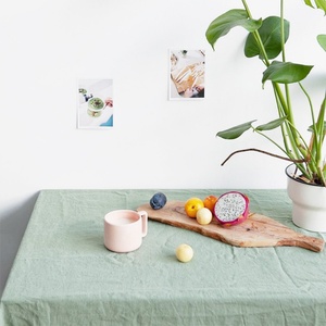 100% Linen <b>Table</b> <b>Cloth</b> <b>Round</b> Tablecloth Morden Luxury for Wedding Home for Hotel Flax Linen Eco-friendly 1 Piece Woven Square - Product Image 5