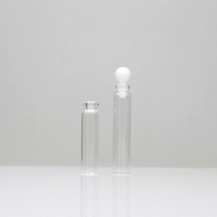 Flacons d'échantillons de parfum en verre transparent 1,5 ml 2 ml, imprimés sur mesure pour testeurs de parfum, emballage cosmétique en gros