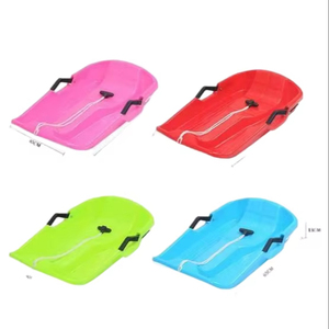 Luges à neige en plastique écologiques en caoutchouc HDPE pour enfants en gros d'usine - Product Image 1