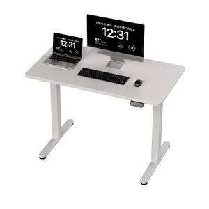 Venta de fábrica Diseño ergonómico Altura ajustable Escritorios de oficina Escritorio de pie de una pieza Venta al por mayor Económico Simple Sit or Stand Desk - Product Image 1