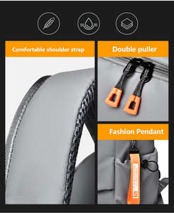 Fábrica de deporte al aire libre impermeable de viaje para hombres Mochilas Escolares Oficina ordenador Casual deporte Portátil Bolsa estudiante mochila - Product Image 3