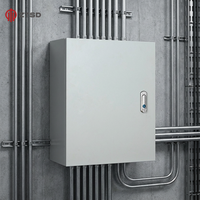 Boîtier métallique personnalisé avancé pour panneau électrique monophasé avec système de verrouillage sécurisé