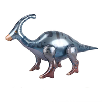 Grand ballon gonflable 4D pour fête d'anniversaire, décorations créatives, 1 pièce, modèle de dinosaure en dessin animé, ballon à Air, jurassique