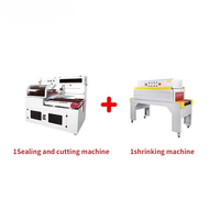 Machine de scellage et de découpe automatique FL-450+BS-4020F pour boîtes de produits alimentaires et de boissons avec moteur