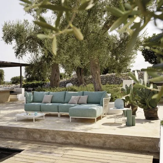 Goedkope Rotan Tuinmeubelen Outdoor Lounge Meest Voorkomende Patio Sofa Set