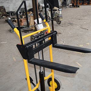 Chariot élévateur manuel hydraulique 1 tonne 2 tonnes, transpalette manuel, chariot élévateur à fourches réglables pour entrepôt, kit CE, neuf, promotionnel - Product Image 3