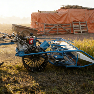 Moissonneuse de riz, machine à récolter le blé, machine à couper et à lier les roseaux, moissonneuse-lieuse domestique pour lavande - Product Image 5