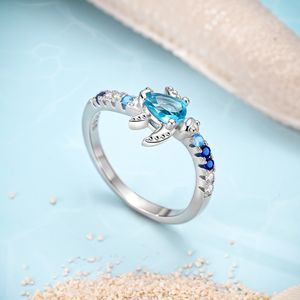   Anillos Cerrados de Tortuga Plateada, Éxito de Ventas en Tiktok, para Compromiso, Boda, Aniversario, Fiesta o Regalo - Product Image 3