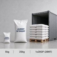 Détergent à lessive en poudre en vrac OEM personnalisé 25 kg - Direct usine, Marque privée, Formule personnalisée