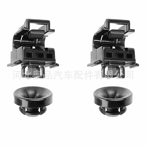 Honda Acura Hood Support Rod <b>Clips</b> 90677SE000391604SD2013 C Shape <b>Snap</b> In Plastic Nylon POMPP Retaining Rings - Product Image 5