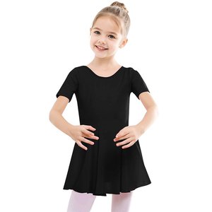 Robes de ballet pour filles, nouvelle arrivée, couleur personnalisée, robe de danse de ballet pour filles, vente en gros, usine, haute qualité, robe de ballet à manches courtes - Product Image 4