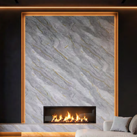 Panneau PVC UV Moderne Direct Usine - Décoration Murale Intérieure Étanche, Anti-Humidité et Insonorisante pour Maison, Villa/Hôtel