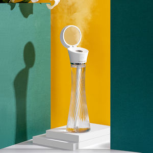 Humidificateur portable rechargeable par USB, 250 ml, design tour magique, diffuseur d'arômes, brume épaisse, nano-atomisation, <span class=keywords><strong>miroir</strong></span>, hydratation de <span class=keywords><strong>la</strong></span> peau - Product Image 6