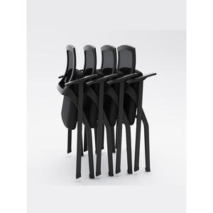 Chaise de formation pliante confortable avec table intégrée et tableau d'écriture pour salles de conférence et de formation - Product Image 5