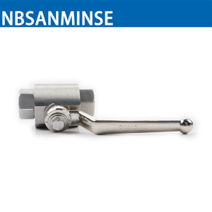 Válvula de Bola Hidráulica NBSANMINSE RKH-G3/8 500 bar de Acero al Carbono de Alta Presión para Sistemas de Ingeniería - Product Image 5