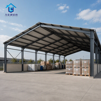 Bâtiment préfabriqué en structure métallique, hangar métallique, entrepôt, garage préfabriqué, atelier, construction en ossature acier