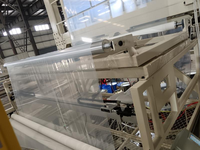 Machine de film soufflé à trois couches digne  de la pour le plastique pour PA LDPE PP PET LLDPE EVA HDPE