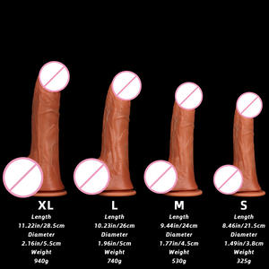 Superzacht en enorm dik siliconen waterdicht hengstpenis vrouwelijk masturbatiespeeltje realistisch seksspeeltje voor volwassenen sexy speelgoed - Product Image 4