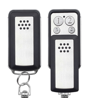Control Remoto Inalámbrico 433.92MHz Código Fijo y Código Variable 4 Botones Batería AAA Tapa Deslizante